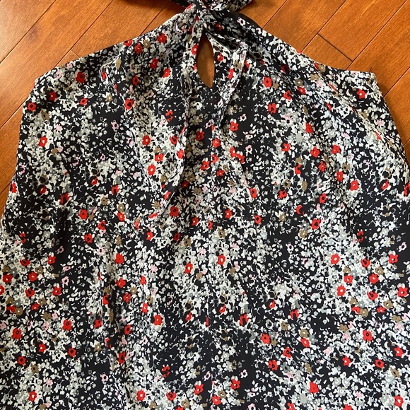 Vintage Jacob halter style blouse Large. - Picture 4 of 6